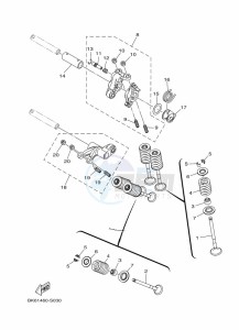 XSR125 MTM125 (BFG1) drawing VALVE