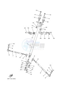 YFZ450R YFZ450RSED YFZ450R SPECIAL EDITION (18PV 18PT) drawing STEERING