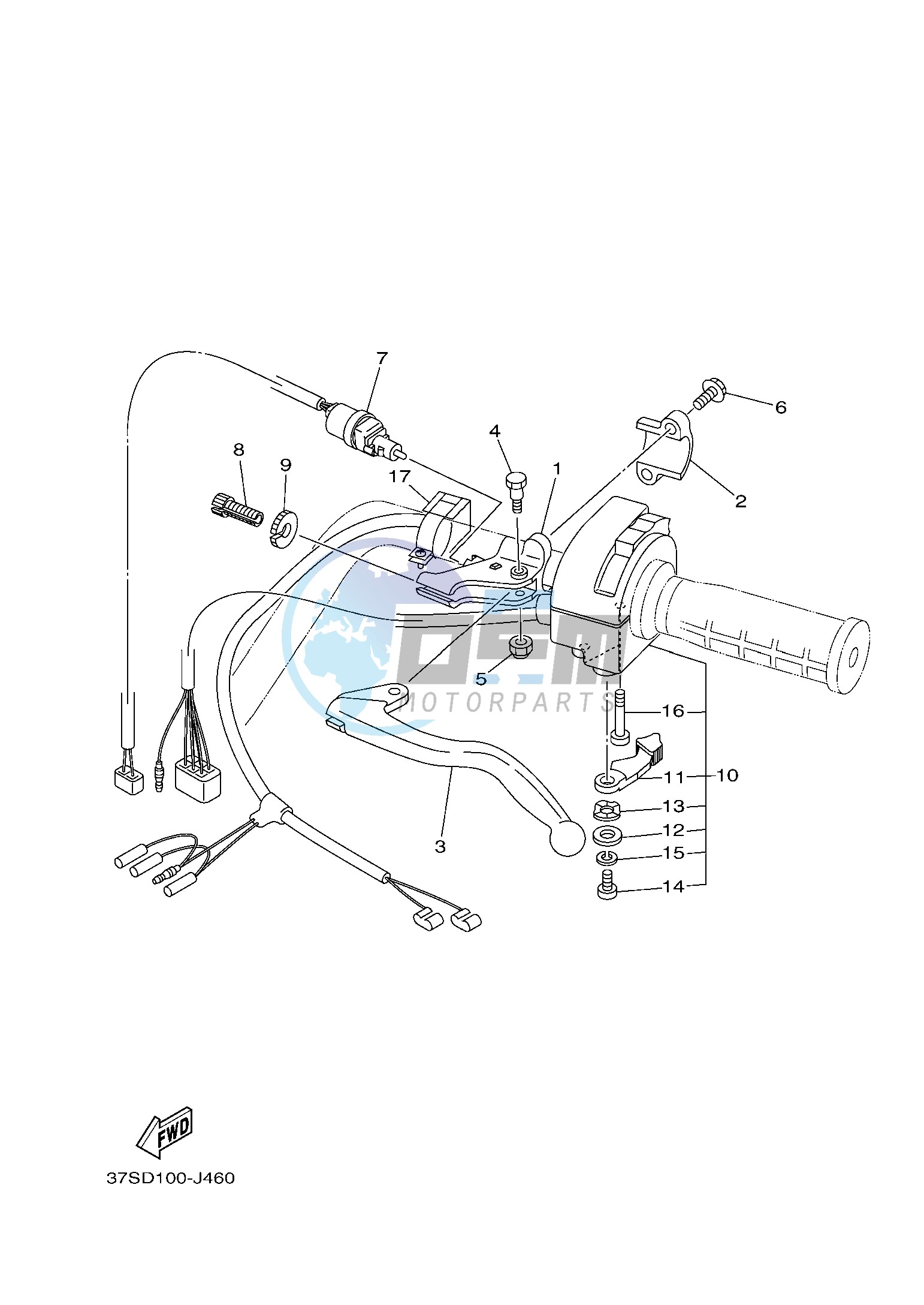 HANDLE SWITCH & LEVER