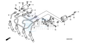 CBF600NA9 France - (F / ABS CMF) drawing IGNITION COIL