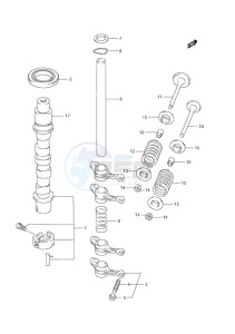 DF 9.9 drawing Camshaft