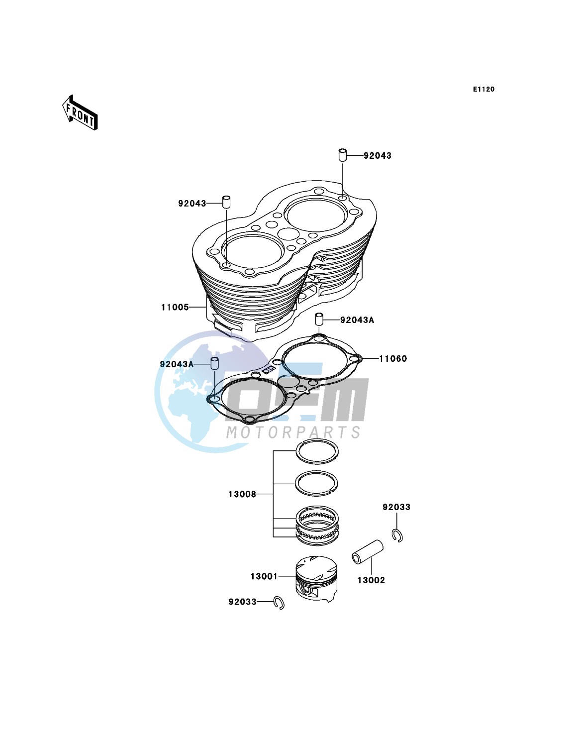 Cylinder/Piston(s)