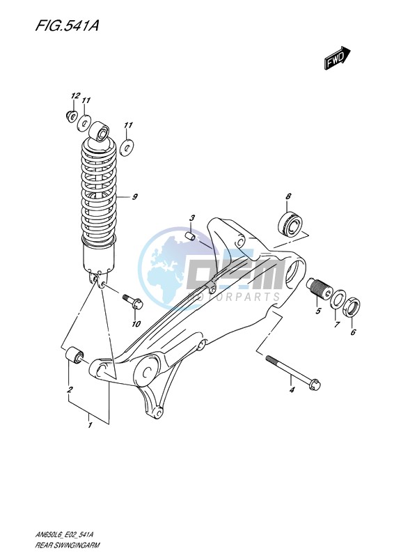 REAR SWINGINGARM