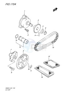 AN650 drawing OIL PUMP