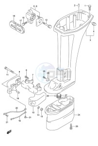 DF 9.9 drawing Drive Shaft Housing