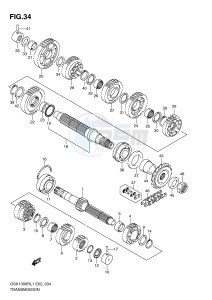 GSX1300R (E2) Hayabusa drawing TRANSMISSION