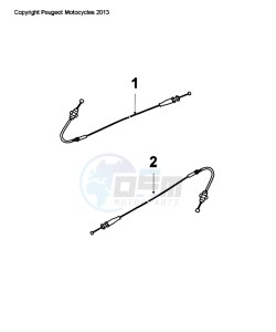 SAT 2 400 MX drawing CONTROLS AND CABLES