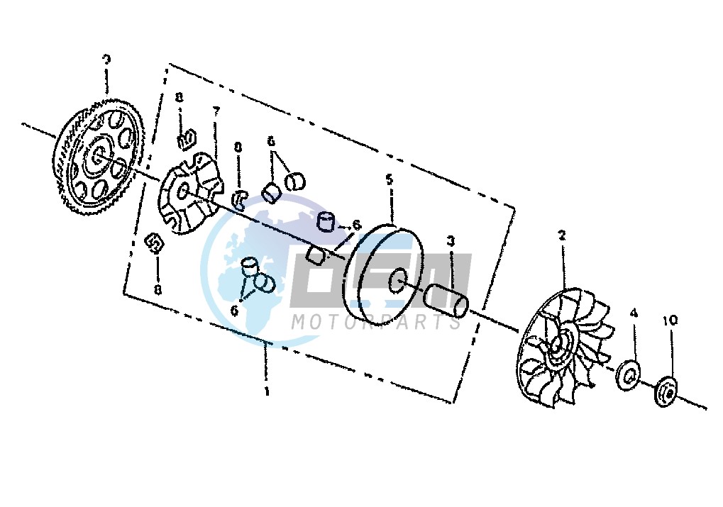 DRIVING PULLEY