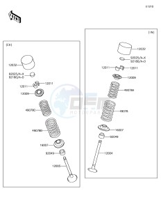 JET SKI STX-15F JT1500AHF EU drawing Valve(s)