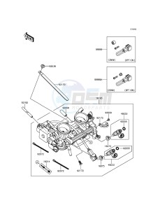 ER-6N ER650EFF XX (EU ME A(FRICA) drawing Throttle