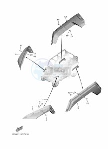 YXF850ES YXF85WPSK (BG4K) drawing FENDER