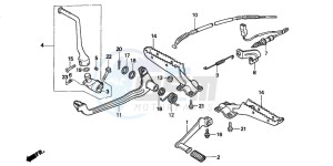 TRX300 FOURTRAX drawing STEP