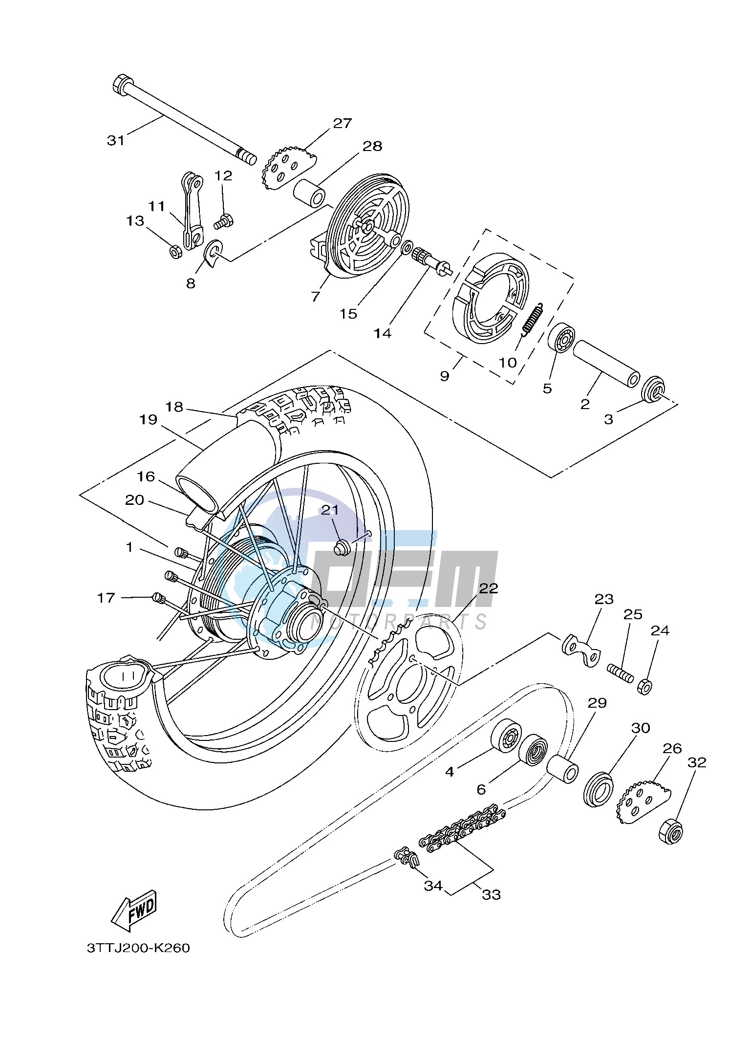 REAR WHEEL