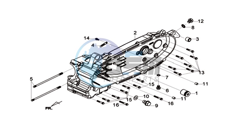 CRANKCASE  LINKS