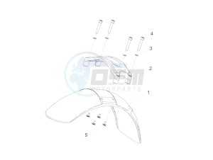 V7 III Special 750 e4 (APAC) drawing Front mudguard-Pillar