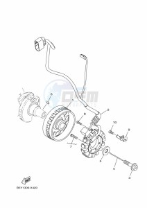 MT-10 MTN1000 (B5Y6) drawing GENERATOR