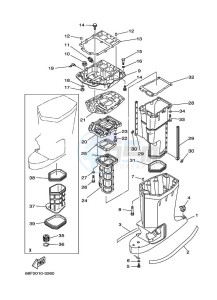 LZ150TXRC drawing UPPER-CASING