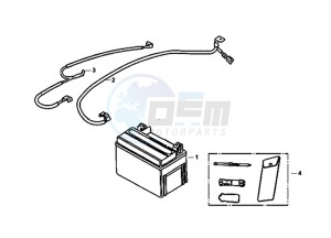 ORBIT III 125 (L8) EU EURO4 drawing BATTERY / TOOLKIT