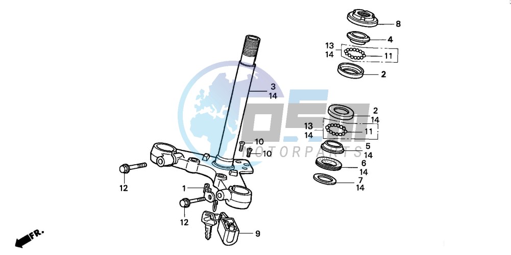 STEERING STEM