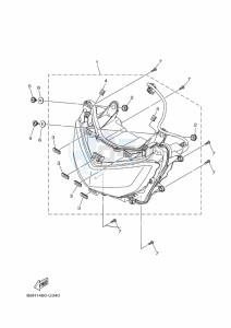 YP125R-DA XMAX 125 TECH MAX (BGU3) drawing M. CYLINDER FOR DISK BRAKE