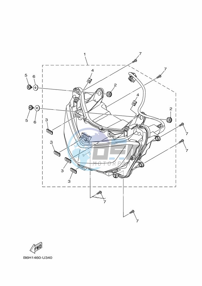 M. CYLINDER FOR DISK BRAKE