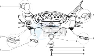 Skipper 125 my98 drawing Electrical devices