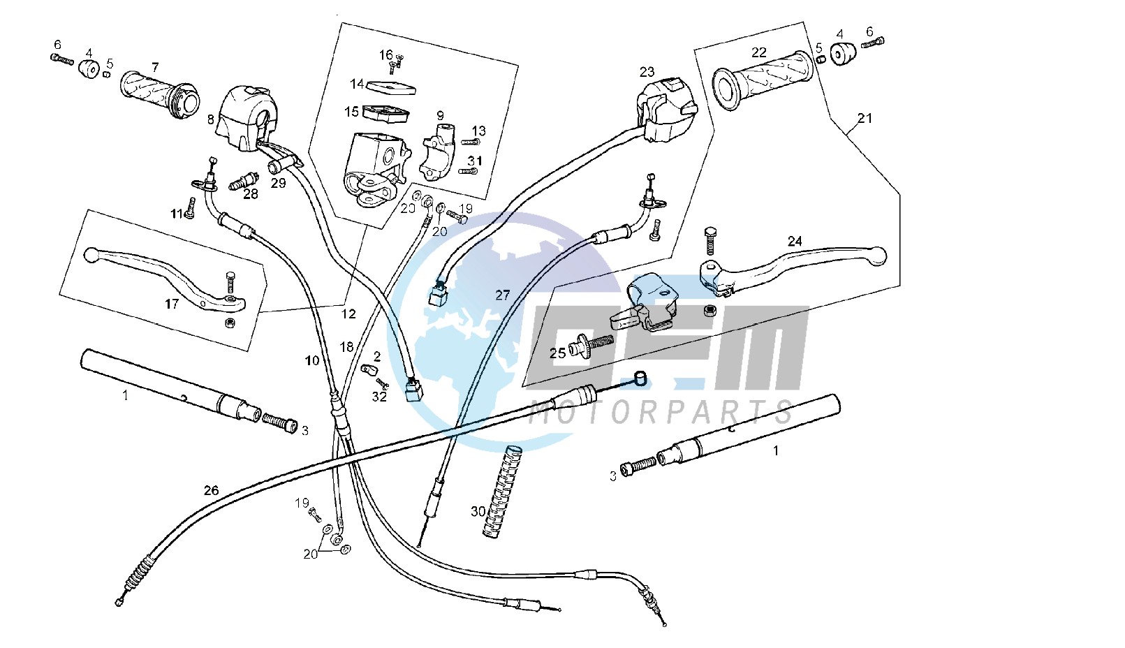 HANDLEBAR - CONTROLS