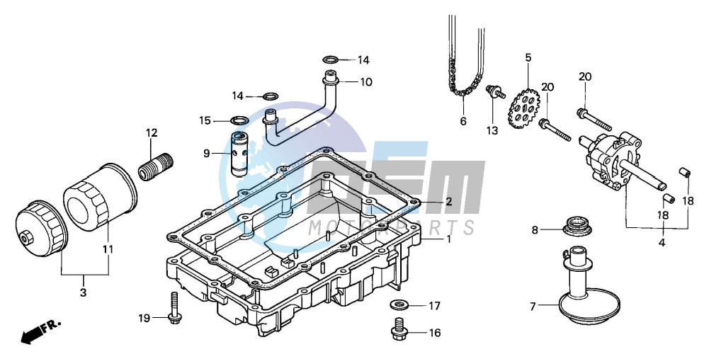 OIL PUMP/OIL PAN