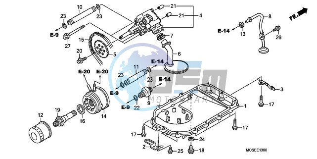 OIL PUMP/OIL PAN