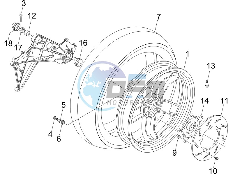 Rear Wheel