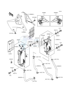 KX 250 J [KX250] (J2) [KX250] drawing RADIATOR