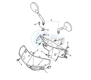 XC FLY ONE 150 drawing COWLING