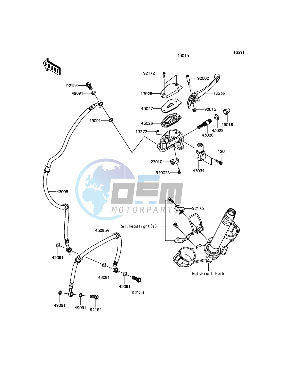 Front Master Cylinder