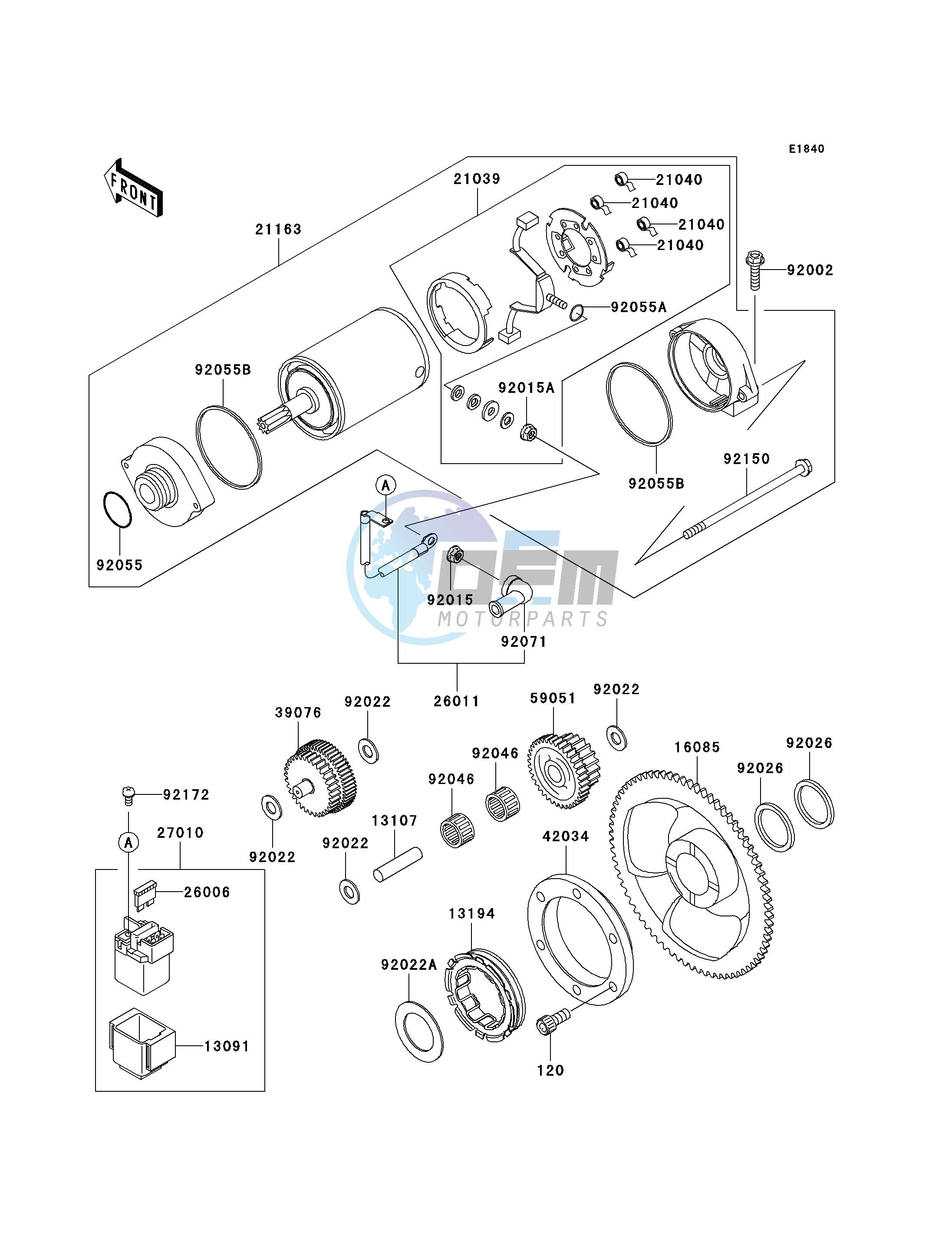 STARTER MOTOR