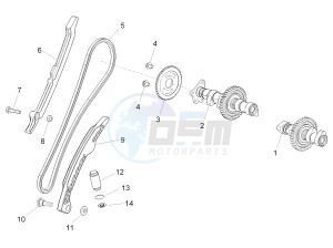 RSV 4 1000 APRC R ABS USA drawing Rear cylinder timing system