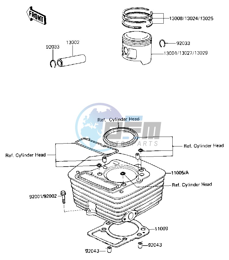 CYLINDER_PISTON -- 84-85 C2_C3- -