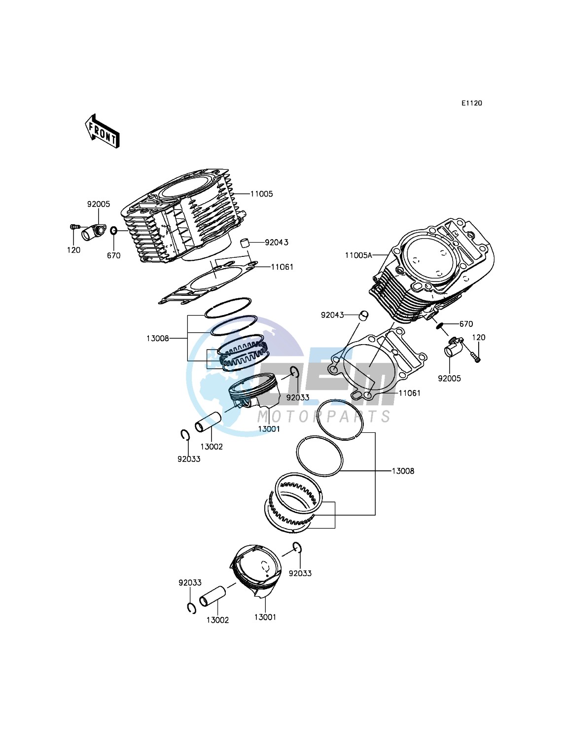 Cylinder/Piston(s)