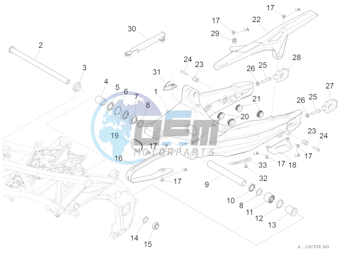 Swing arm