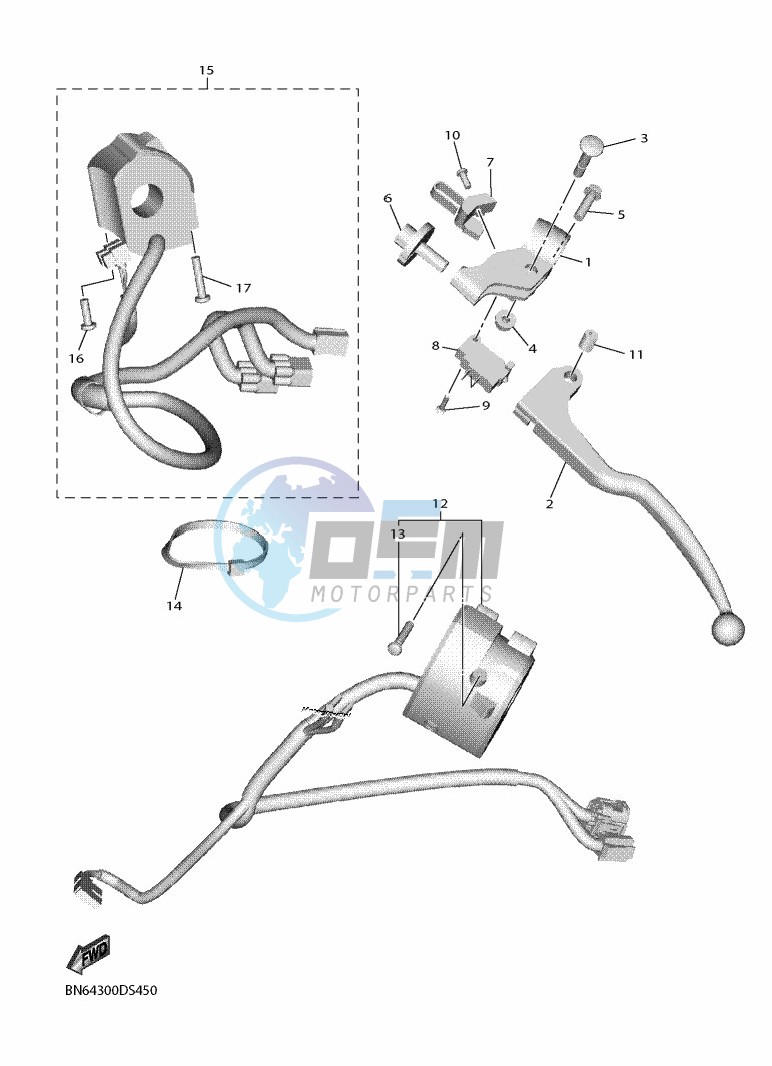 HANDLE SWITCH & LEVER