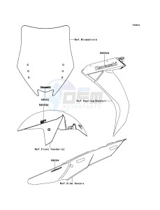 1400GTR_ABS ZG1400CEF FR GB XX (EU ME A(FRICA) drawing Decals(Black)