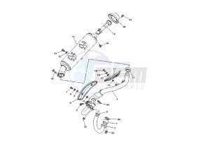 ATV 660 drawing EXHAUST