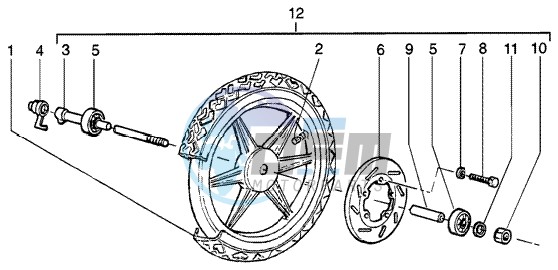 Front wheel