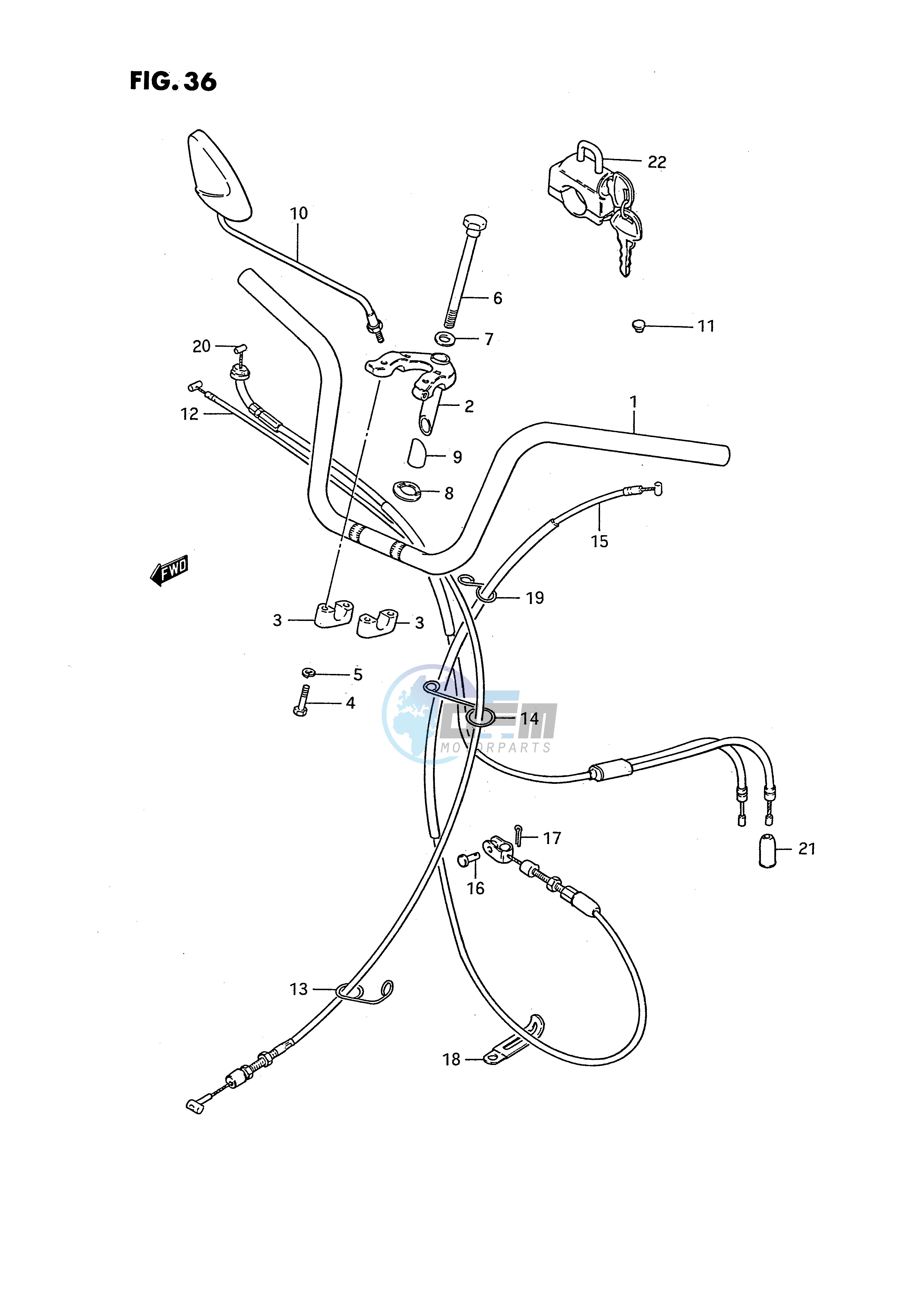 HANDLEBAR (E43)