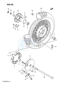 VS750GL (E1) INTRUDER drawing REAR WHEEL (VS750GLEFH GLEPH)