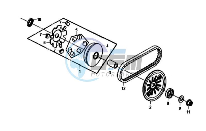 CLUTCH / V BELT