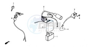 TRX90 drawing WIRE HARNESS