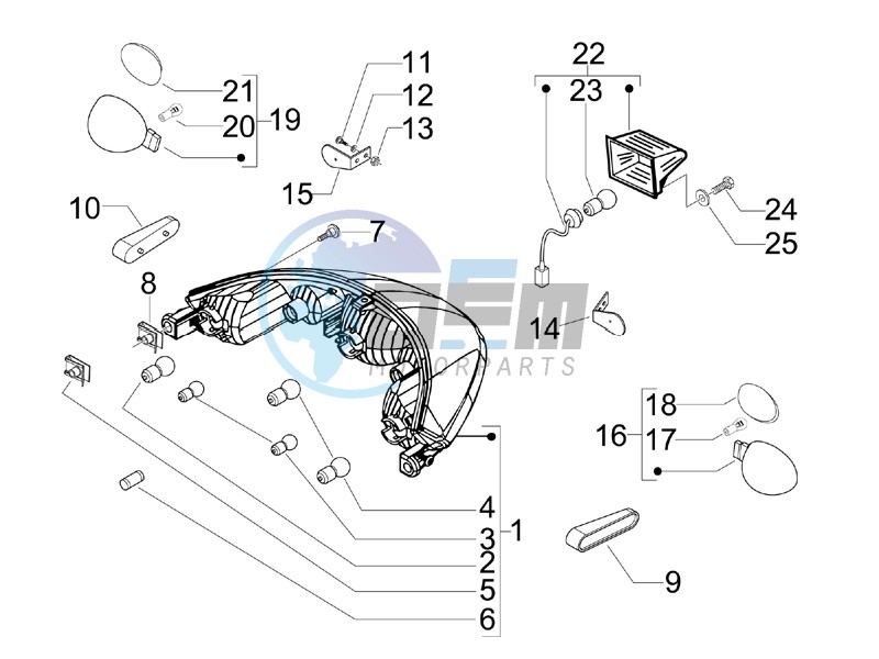 Tail light - Turn signal lamps