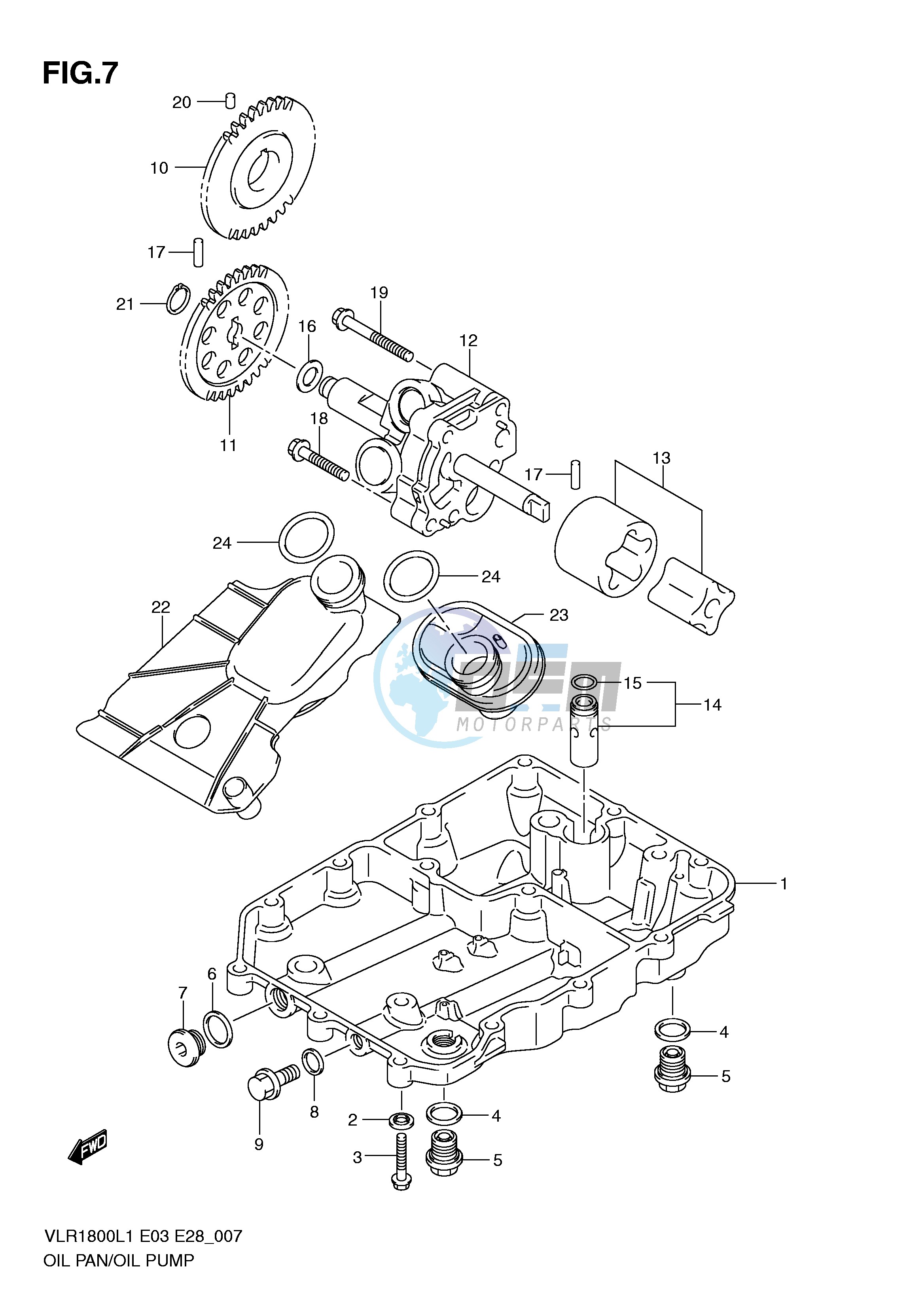 OIL PAN - OIL PUMP