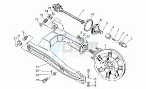 Nevada 350 Club Club drawing Swing arm