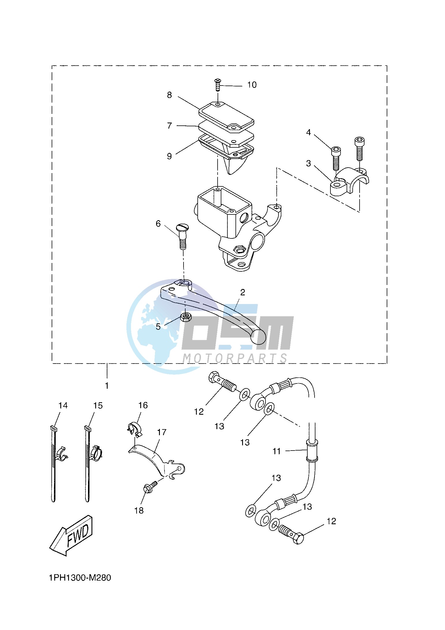 REAR MASTER CYLINDER